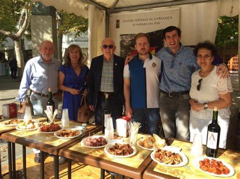 El Centro Soriano De Zaragoza Inaugura Su Caseta En La Feria