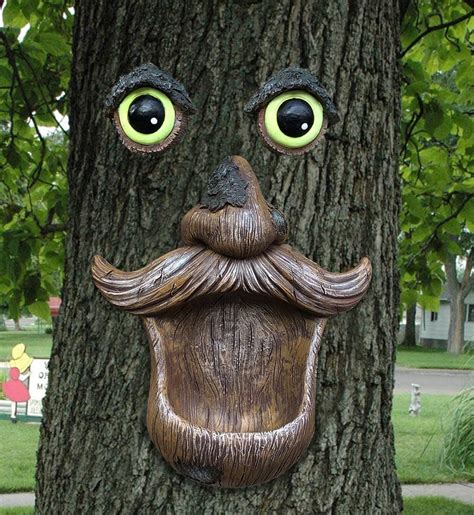 Buy Alladinbox Tree Face Birdfeeder Old Man With Glowing Eyes In Dark