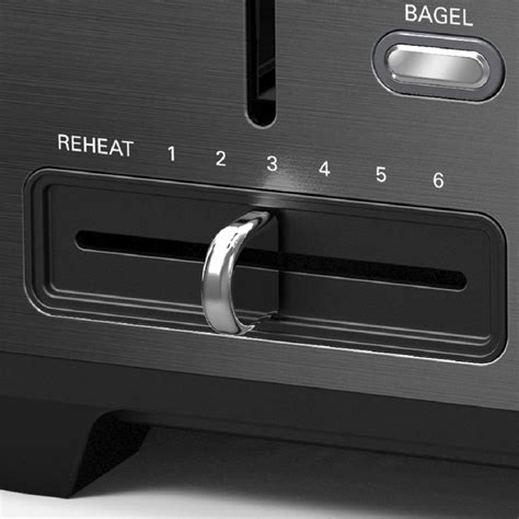 Best Buy Bella Pro Series Slice Extra Wide Slot Toaster Black