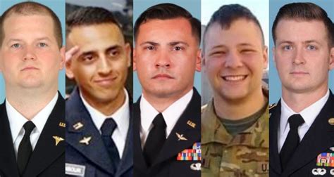 5 Soldiers Killed In Black Hawk Crash Identified Nine Line News