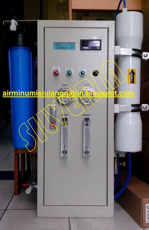 Alat Mesin Depot Air Minum Isi Ulang Galon Alat Mesin Ro Set Reverse