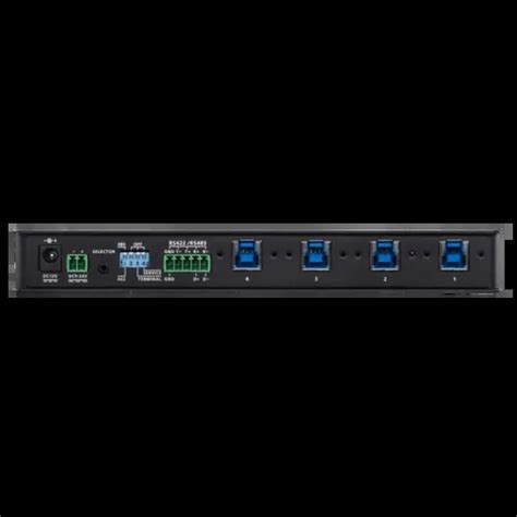 Aten 4 X 4 Usb 32 Gen 1 Industrial Hub Switch Us3344i Aten