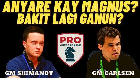 Sacrifice The Rook Inatake Si Magnus Shimanov Vs Carlsen Pro Chess