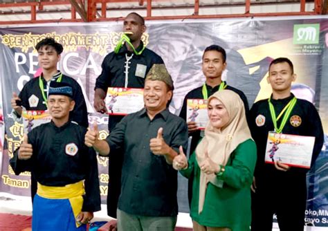 Atlet Pencak Silat Yonko Kopasgat Raih Medali Emas Pada Kejurnas