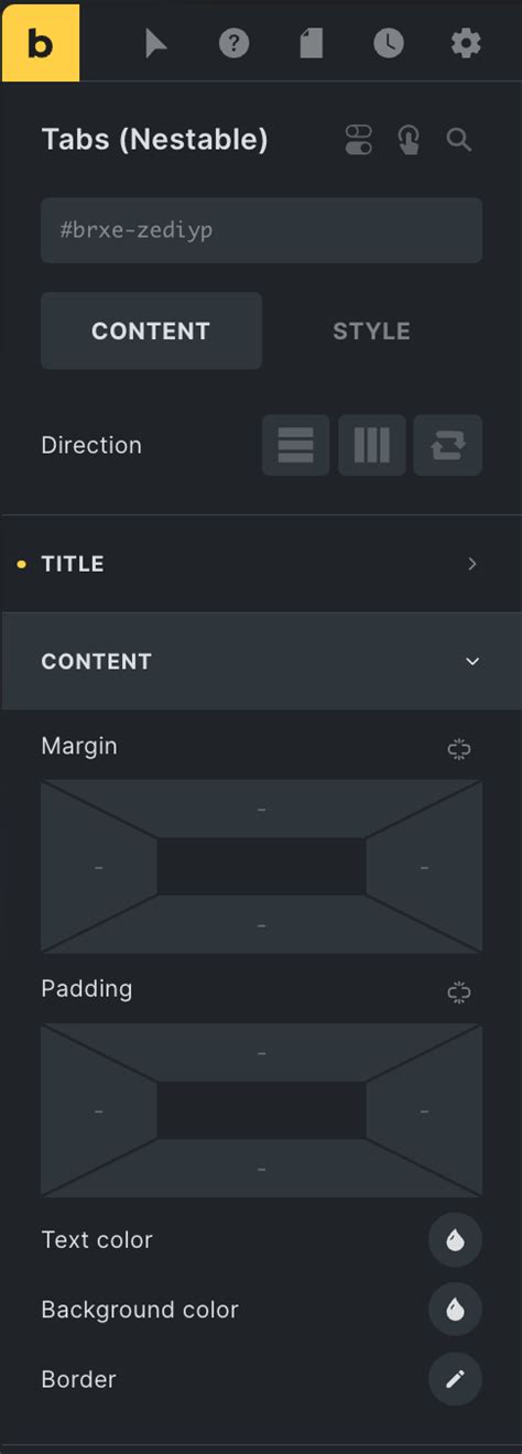 Solved Nestable Tabs Content Tab Styles Are Not Applied Bugs