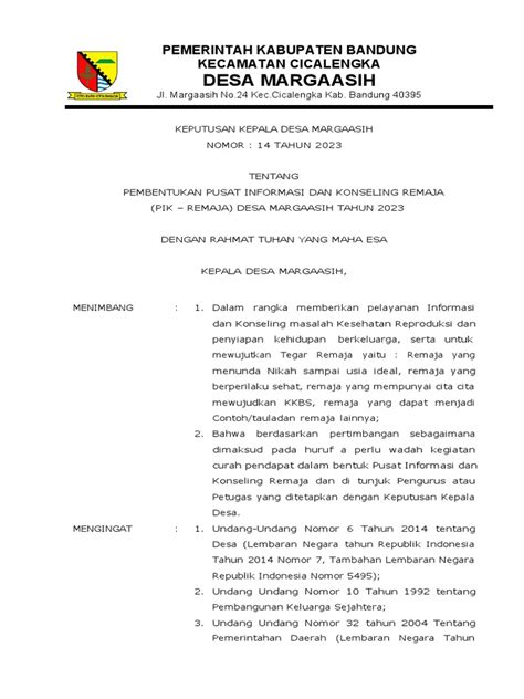 Sk Pik Remaja Pdf
