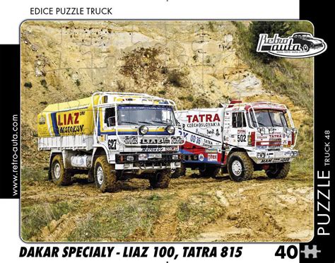 Puzzle Dakar Especial LIAZ 100 TATRA 815 40 99 Piezas