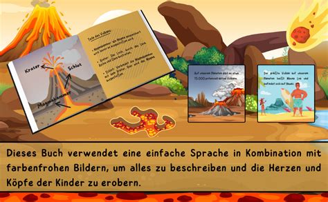 Vulkane F R Kinder P Dagogisches Wissenschaftsbuch Zum Lernen Ber