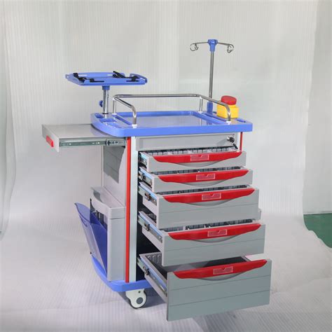 hospital abs emergency trolley medical cart clinic treatment