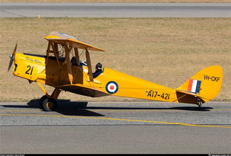 Vh Ckf Private De Havilland Dh A Tiger Moth Photo By Gerrit Griem