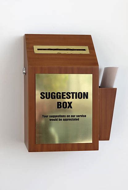 Suggestion Box Stock Photos Pictures And Royalty Free Images Istock