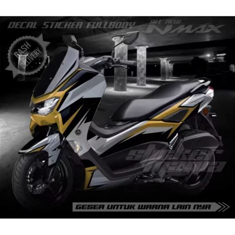 Sticker Variation Decal Full Body Yamaha Al New Nmax Decal Nmax New