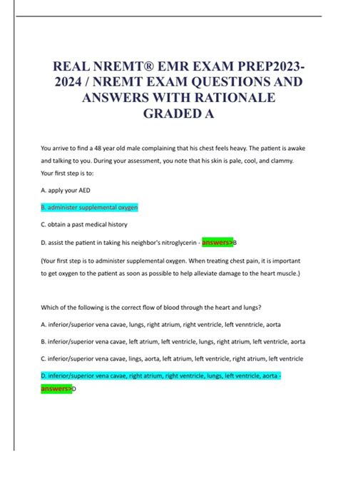 Nih Stroke Scale All Test Groups A F Patients Answer Key