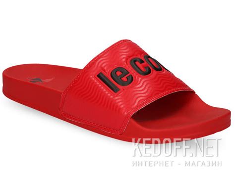 Мужские тапочки Le Coq Sportif Slide Sport 1821398 LCS - KEDOFF.NET ...