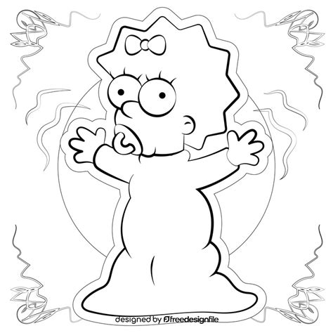 Maggie Simpson Drawing Learn How To Draw Lisa Simpson From The