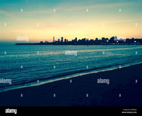 Indian skyline Mumbai India Stock Photo - Alamy