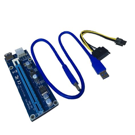 Buy Usb30 Pci Express 1x To 16x Extender Riser Card Adapter 60cm Cord