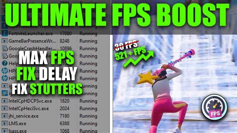 HOW TO BOOST FPS In Fortnite Season 5 OG On A Low End PC Lag Fix