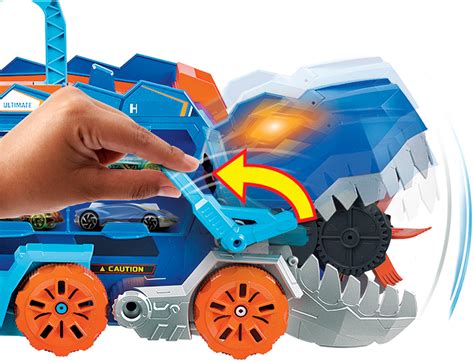 Hot Wheels Transforming T Rex Ultimate Hauler HNG Best OFF