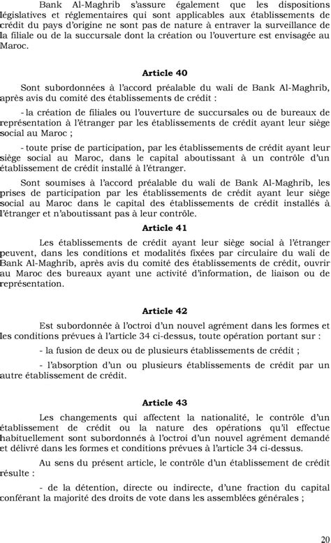 Loi n 10312 relative aux établissements de crédit et organismes