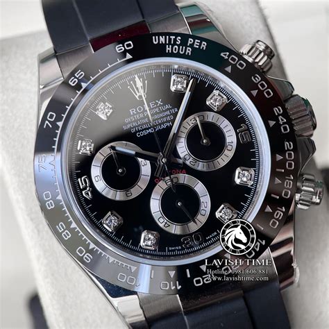 Đồng hồ Rolex Cosmograph Daytona 116519LN 0025 Rep 1 1 Cao Cấp Vỏ Bạc