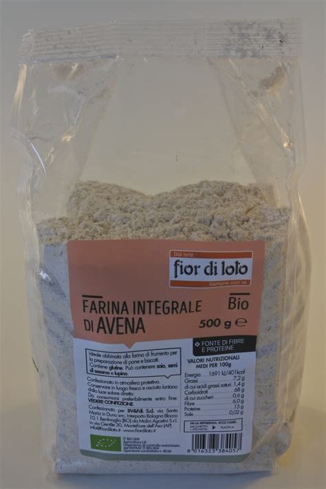 FARINA INTEGRALE AVENA FIOR DI LOTO Latteria Locatelli