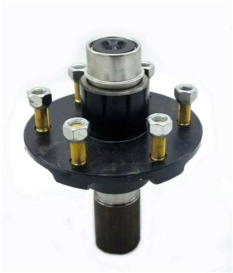 6 X 5 5 Replacement Idler Hub Spindle Kit Stub End Trailer Axle 3500 84 Automotive