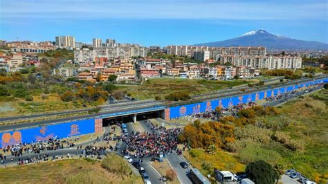 Catania Inaugurata A Librino La Porta Delle Farfalle La Pi Grande