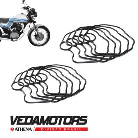 Kit 10 Juntas Guarnição Tampa da Válvula Honda CG 125 Titan ML