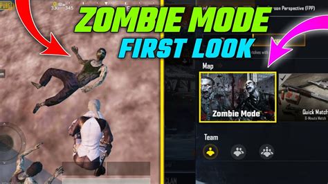 PUBG Mobile Zombie Mode Release Date And First View YouTube