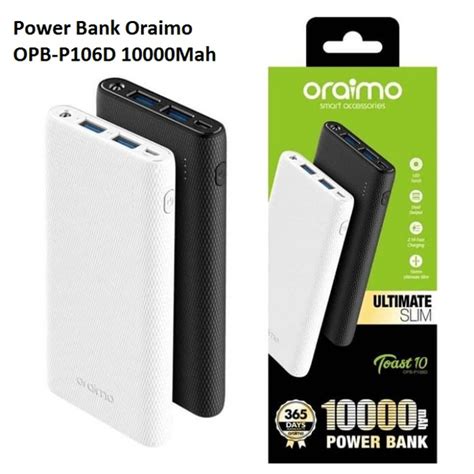 Power Bank ORAIMO OPB P106D 10000mAh Kevajo