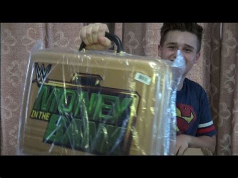 WWE MONEY IN THE BANK Briefcase UNBOXING YouTube