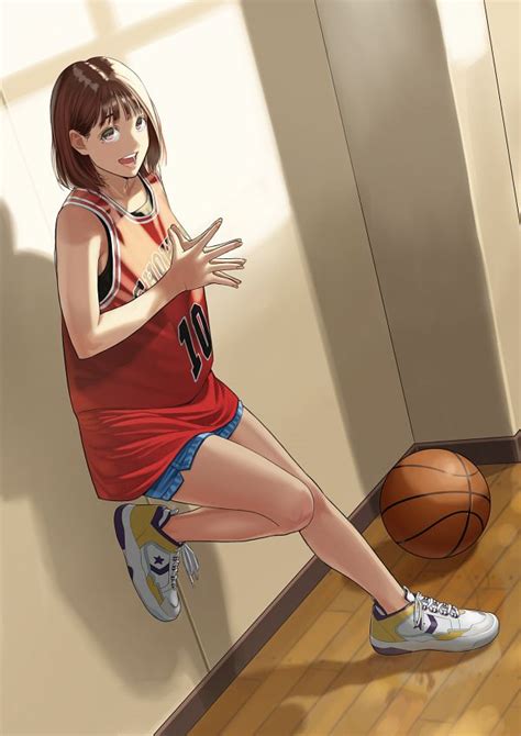 Akagi Haruko Slam Dunk Image By Pixiv Id 429972 3899468 Zerochan