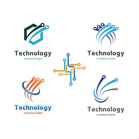 Technology logo images illustration 3206272 Vector Art at Vecteezy