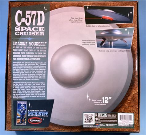 Scale Model News Xtra Saucer Sighting C 57d Space Cruiser From