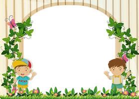 Garden Border Vector Art, Icons, and Graphics for Free Download