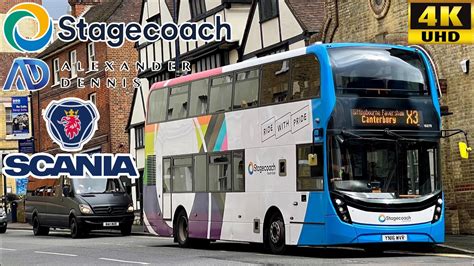 Stagecoach Kent X Canterbury To Maidstone Via Faversham Supports