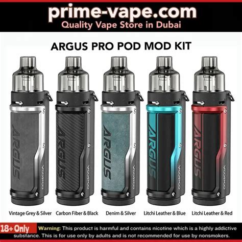 Voopoo Argus Pro Pod Mod Kit W Dubai Prime Vape Uae