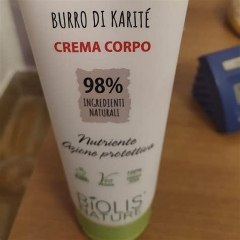 Biolis Nature Burro di karité Crema Corpo Review abillion