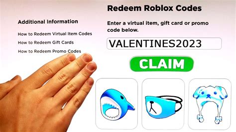 6 New Roblox Promo Codes 2023 All Free Robux Items In March Event All Free Items On