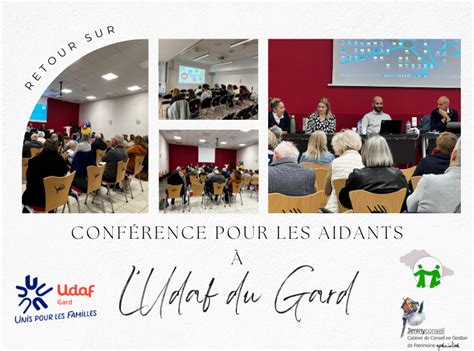 Conf Rence Pour Les Aidants L Udaf Du Gard Udaf Gard