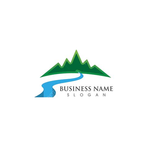 Mountain Icon Logo Insurance Concept Purity Vector Insurance Concept