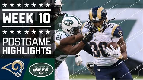 Rams Vs Jets Nfl Week Game Highlights Youtube