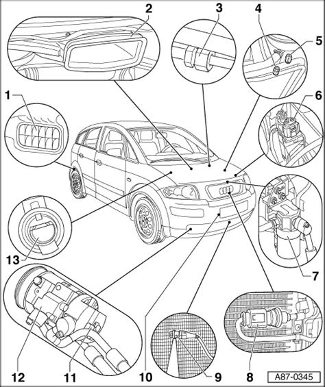 Audi Workshop Manuals A Heating Ventilation Air Conditioning