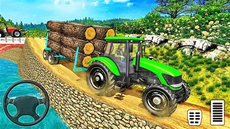 Heavy Tractor Trolley Cargo Simulator D Farming Cargo Driver