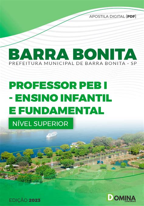 Apostila Pref Barra Bonita Sp Professor Peb I Infantil Fundamental