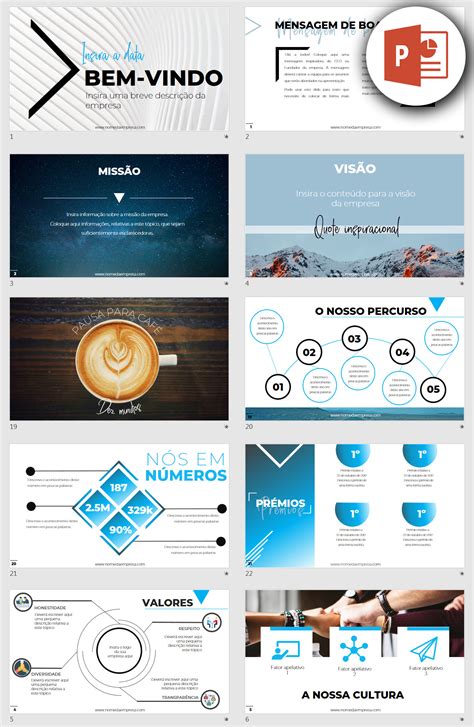 Template PowerPoint editável 28 diapositivos Pedro Silva Santos