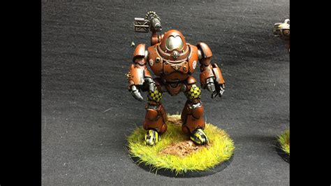 How To Paint Adeptus Mechanicus Kastelan Robots Youtube