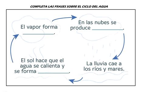 Ficha De Ciclo Del Agua Para Segundo De Primaria Porn Sex Picture