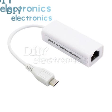 Usb 20 To Ethernet 10mbps Rj45 Network Lan Adapter Card Dongle New Us Ebay